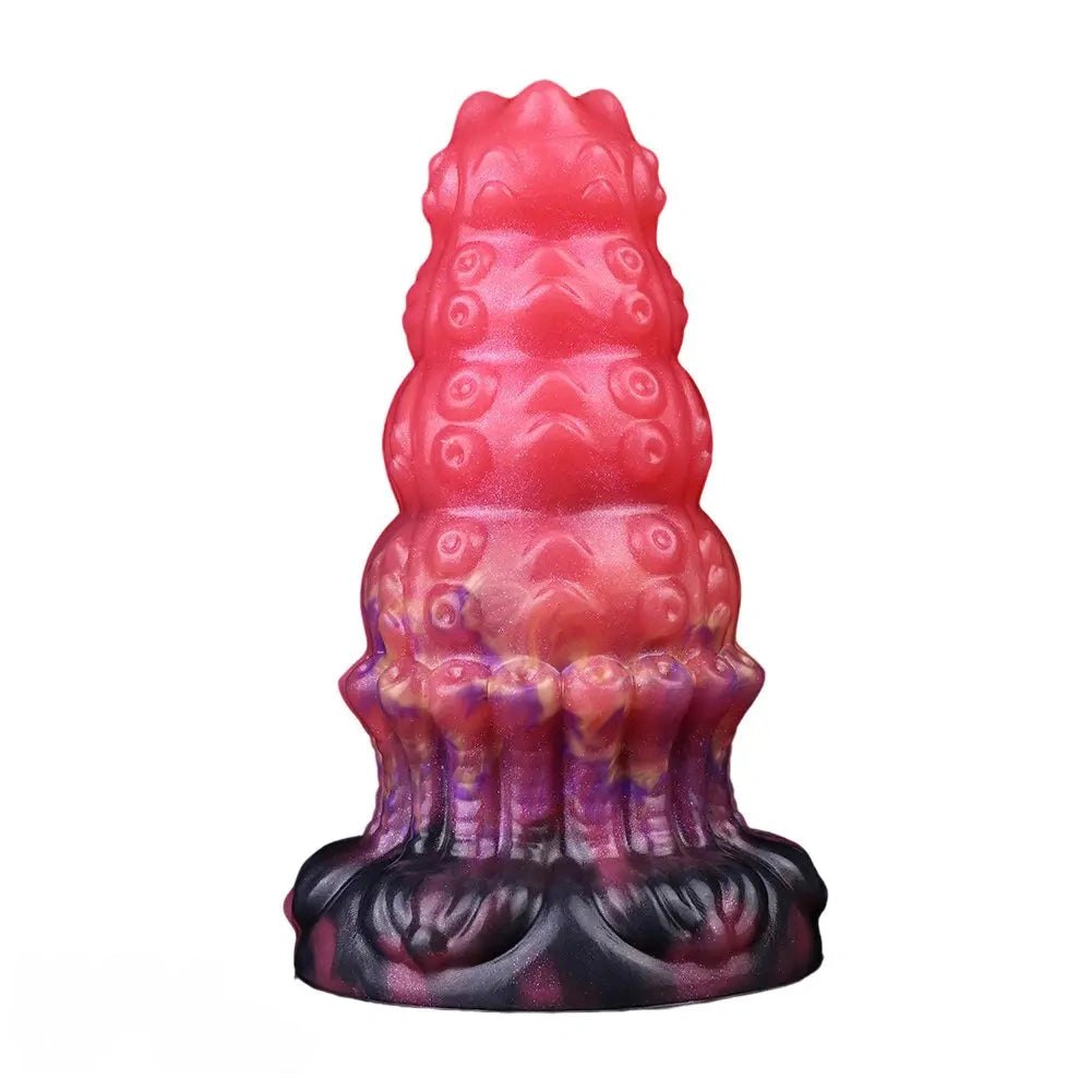 Ridged Fantasy Dildo - Fantasy Monster Silicone Dildo