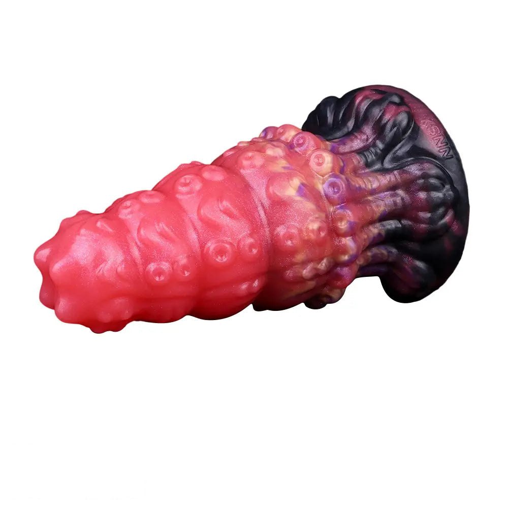 Ridged Fantasy Dildo - Fantasy Monster Silicone Dildo