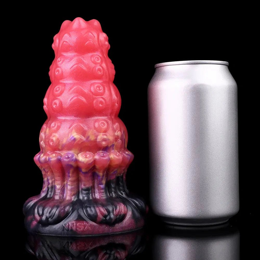 Ridged Fantasy Dildo - Fantasy Monster Silicone Dildo
