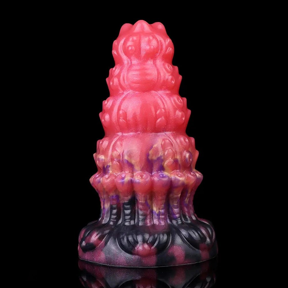 Ridged Fantasy Dildo - Fantasy Monster Silicone Dildo
