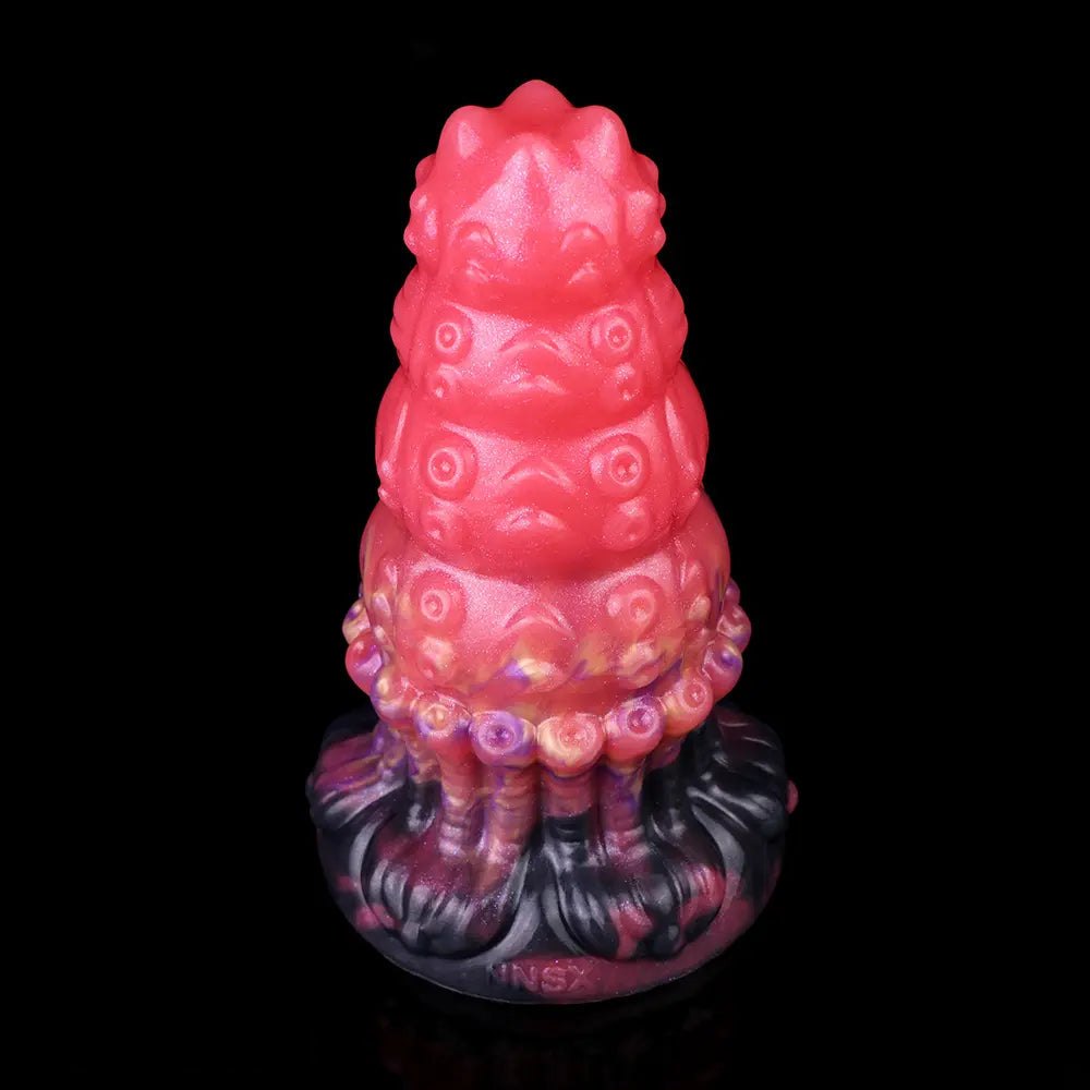Ridged Fantasy Dildo - Fantasy Monster Silicone Dildo