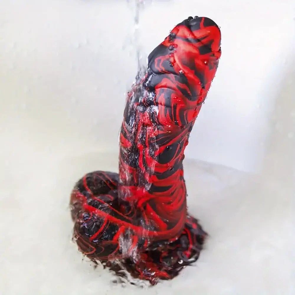 Ridged Fantasy Suction Cup Dildo - Fantasy Dildo