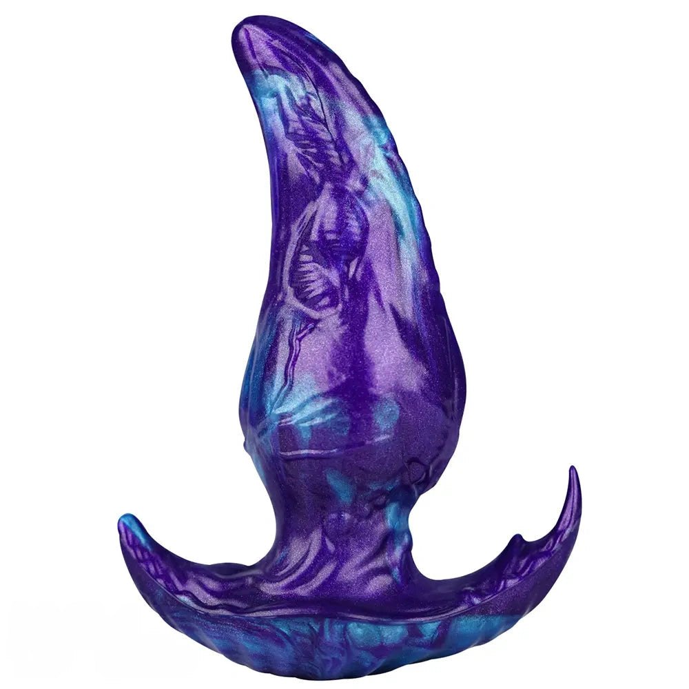 Ridged Fantasy Tentacle Dildo - Silicone Monster Dildo