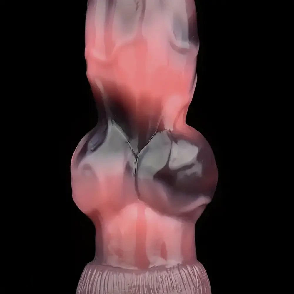 Ridged Knot Animal Dildo - Horse Style Knotted Dildo