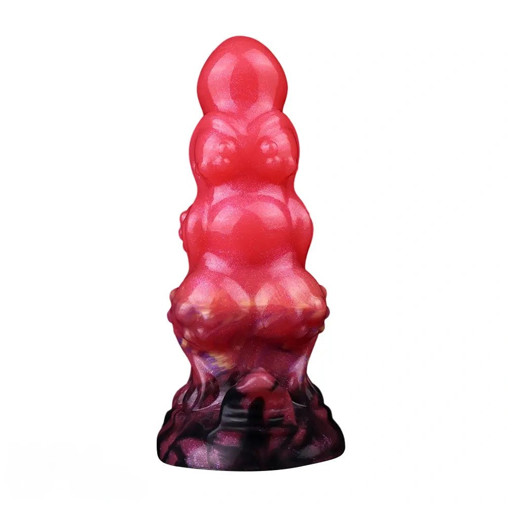 Ridged Monster Fantasy Dildo - Silicone Fantasy Dildo