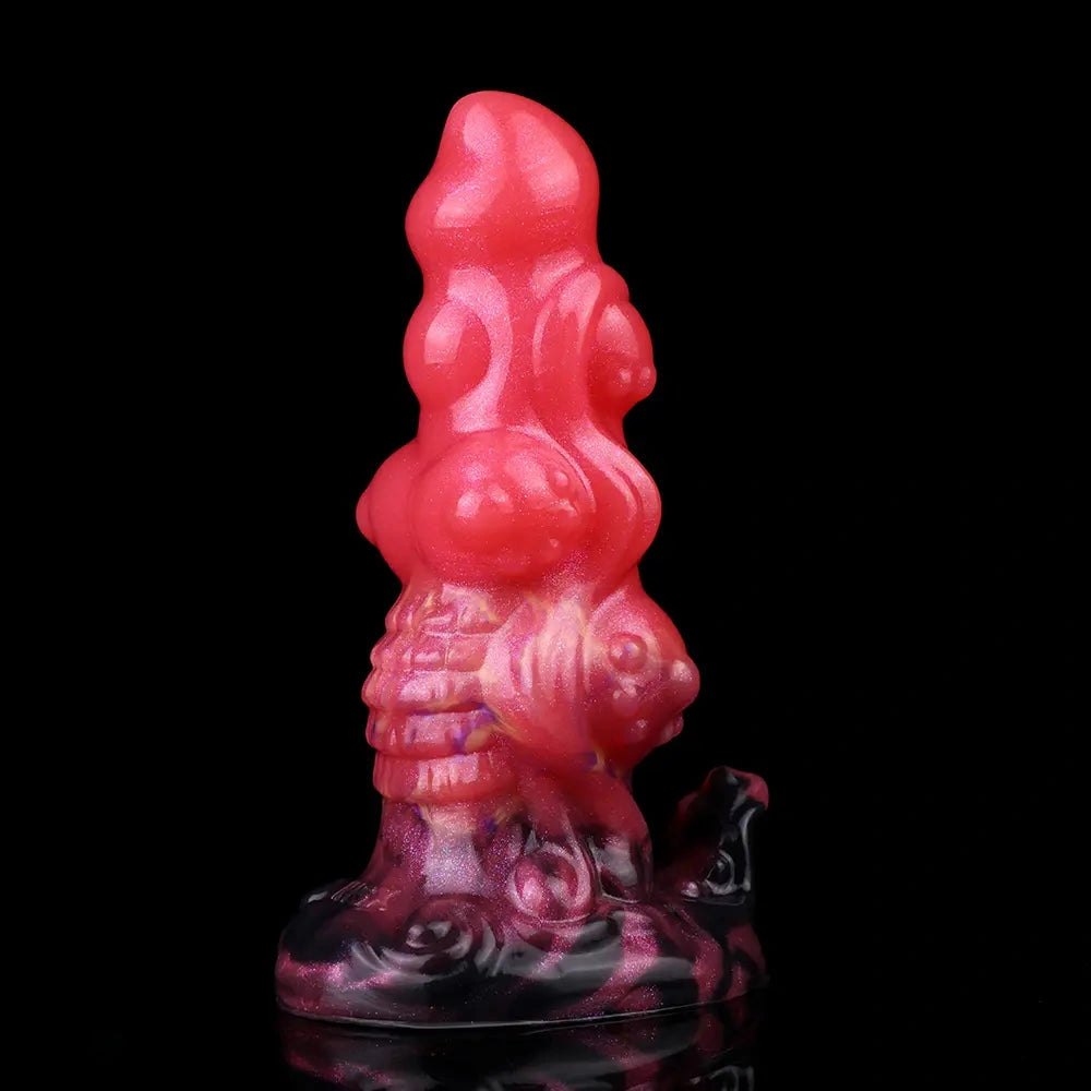 Ridged Monster Fantasy Dildo - Silicone Fantasy Dildo