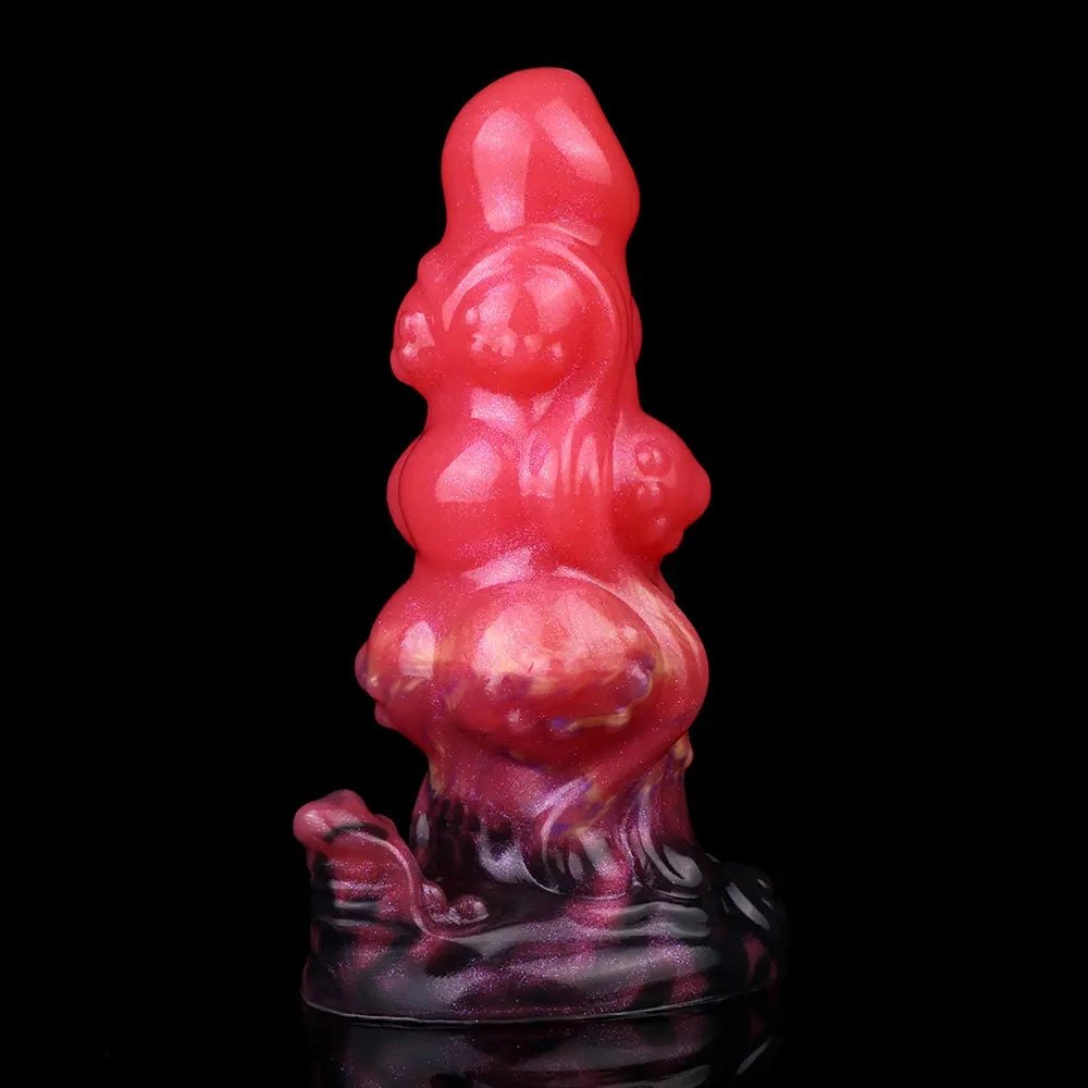 Ridged Monster Fantasy Dildo - Silicone Fantasy Dildo