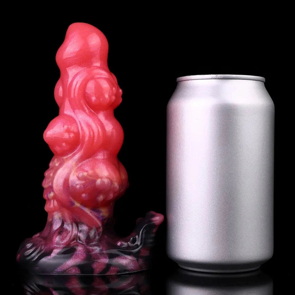 Ridged Monster Fantasy Dildo - Silicone Fantasy Dildo