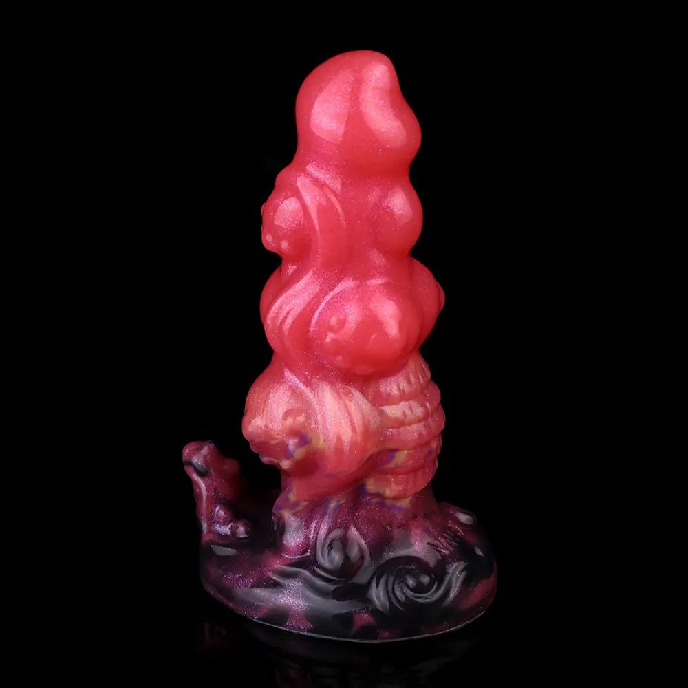 Ridged Monster Fantasy Dildo - Silicone Fantasy Dildo