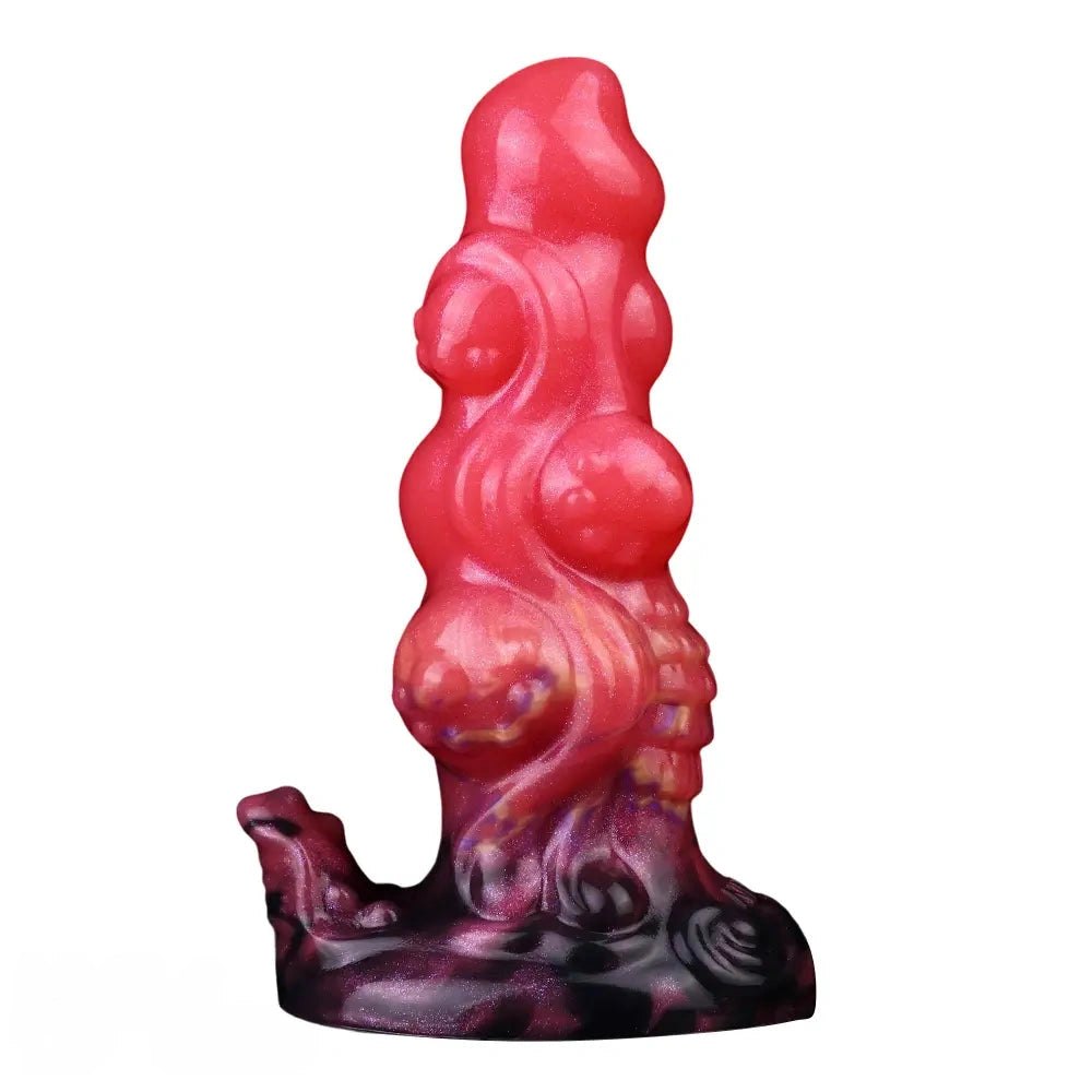 Ridged Monster Fantasy Dildo - Silicone Fantasy Dildo