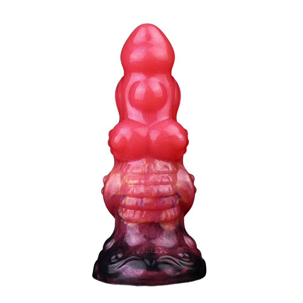 Ridged Monster Fantasy Dildo - Silicone Fantasy Dildo