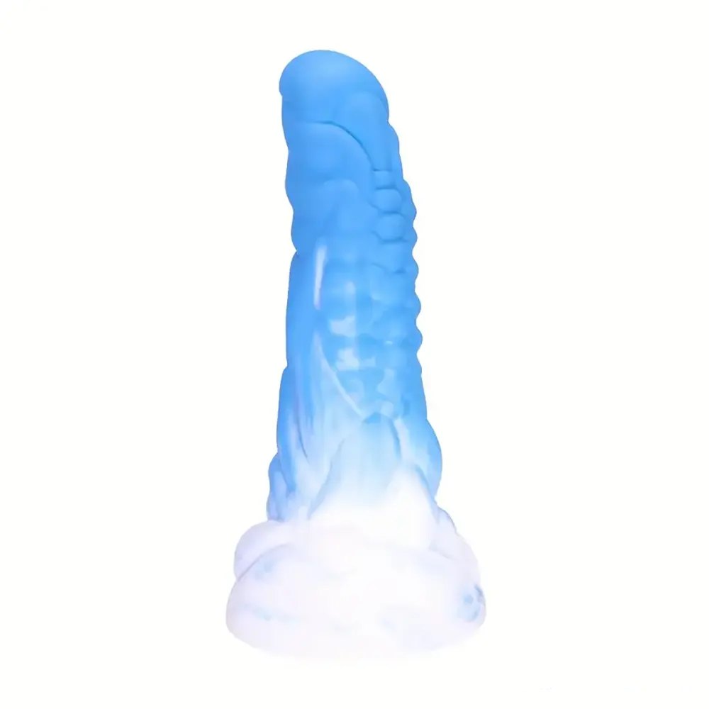 Ridged Monster Fantasy Dildo - Dragon Monster Dildo 7.87 in
