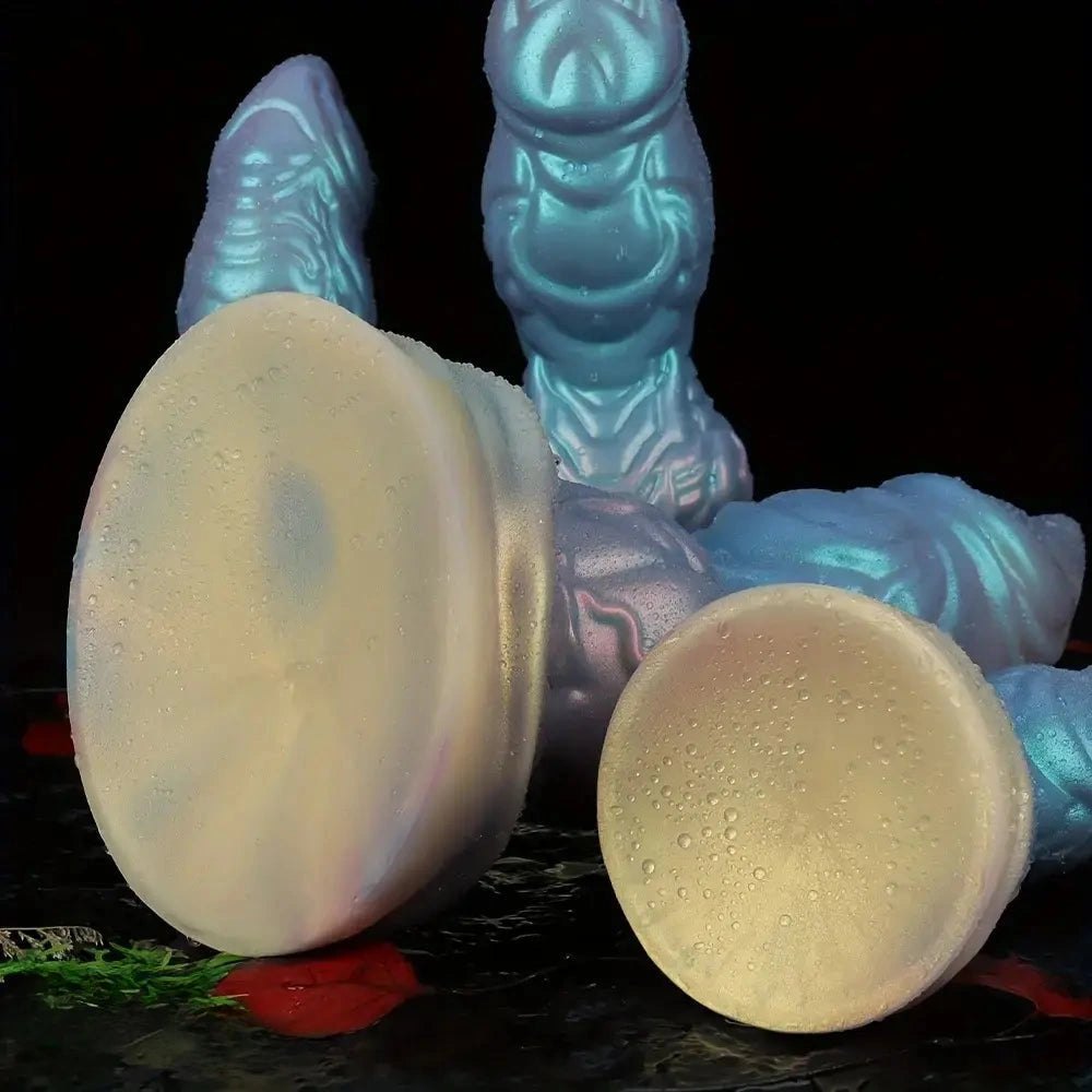 Ridged Monster Silicone Anal Dildo - Textured Anal Dildo