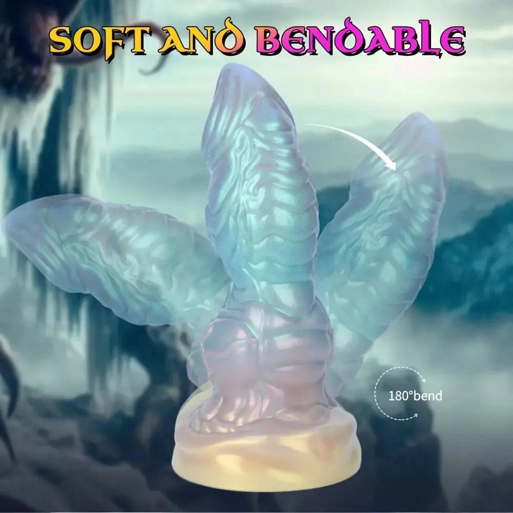 Ridged Monster Silicone Anal Dildo - Textured Anal Dildo