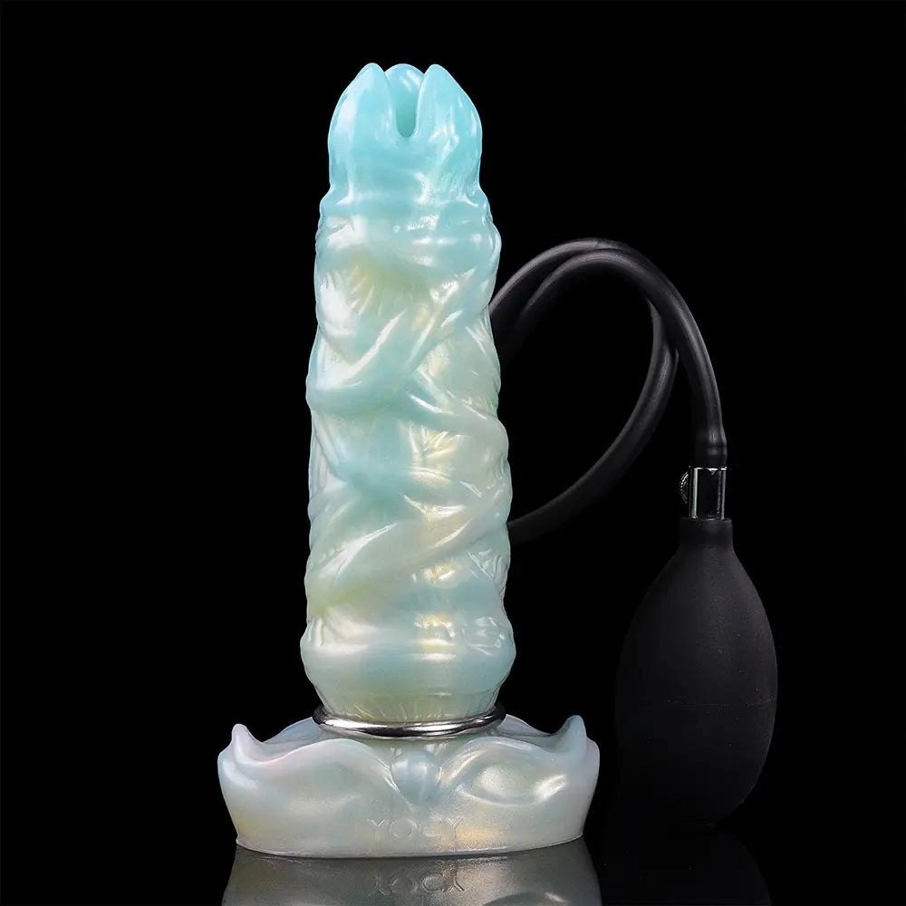 Ridged Ovipositor Fantasy Dildo 8.14in - Fantasy Ovipositor Dildo