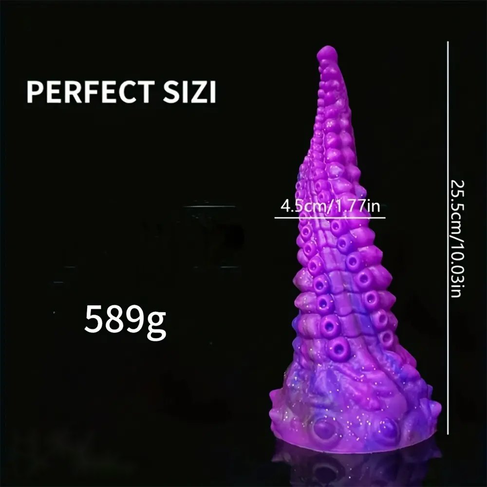 Ridged Tentacle Dildo - Silicone Fantasy Dildo