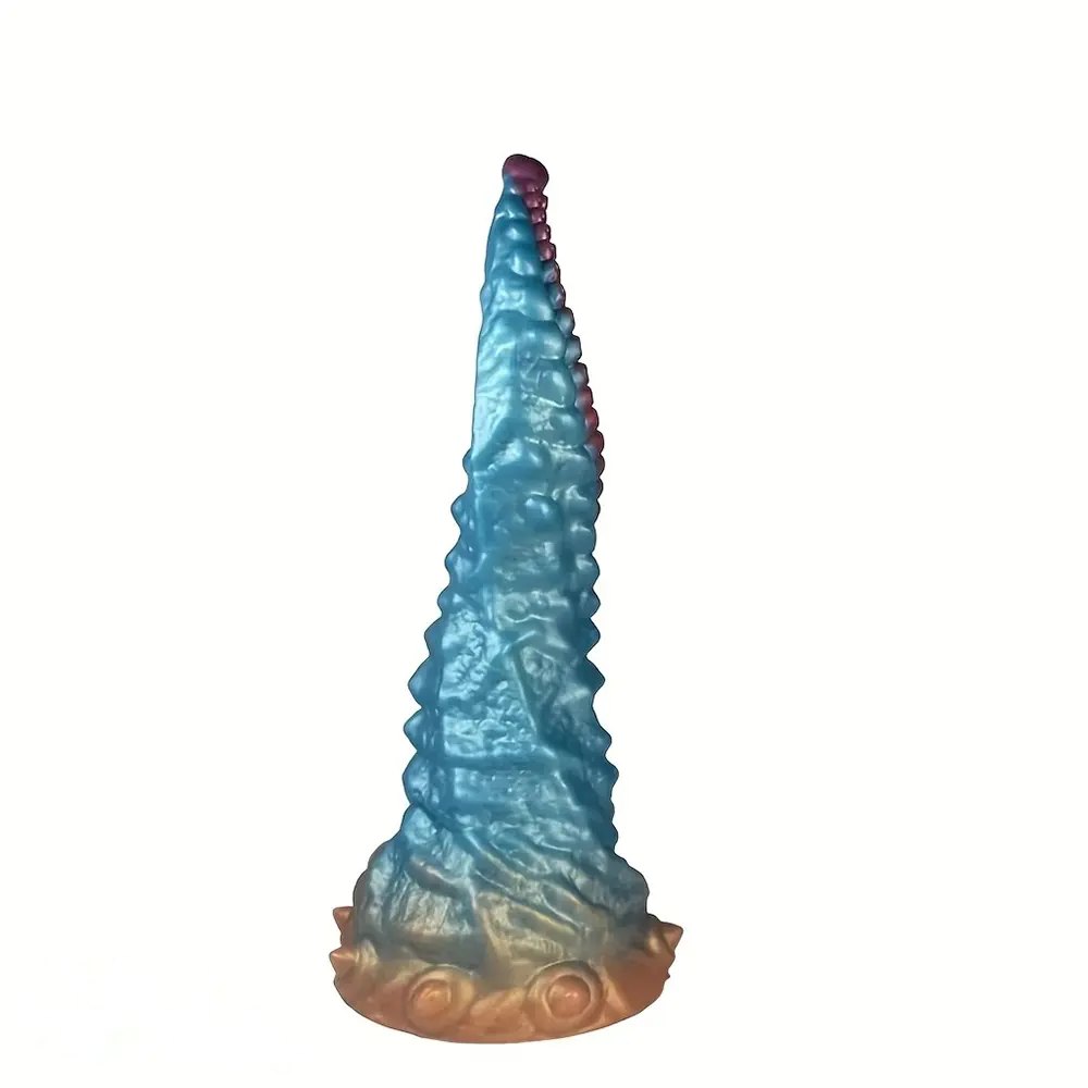 Ridged Tentacle Dildo - Silicone Fantasy Dildo