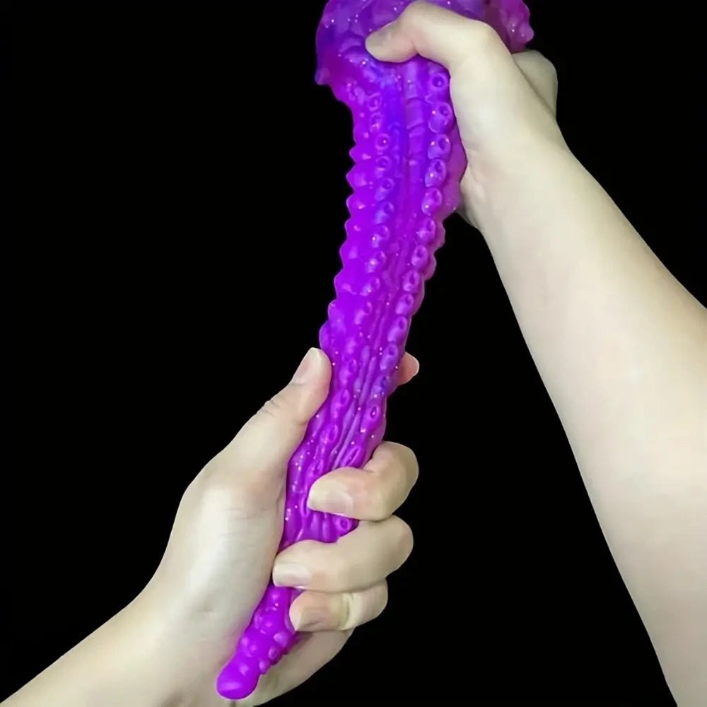 Ridged Tentacle Dildo - Silicone Fantasy Dildo