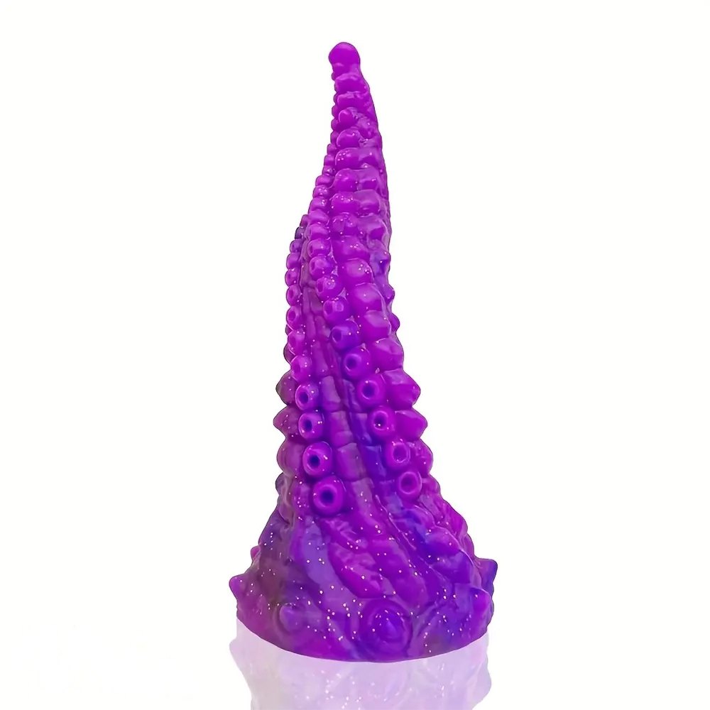 Ridged Tentacle Dildo - Silicone Fantasy Dildo