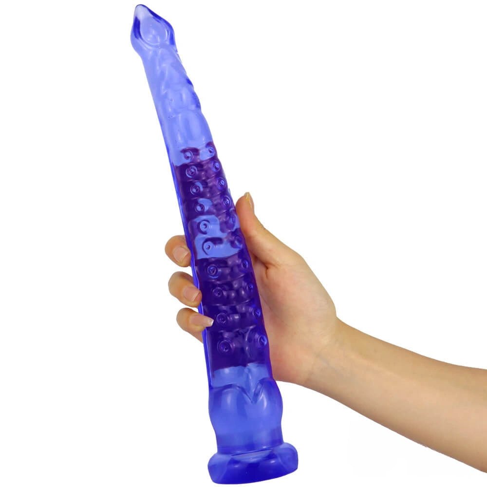 Ridged Tentacle Suction Fantasy Dildo - Big Dildo