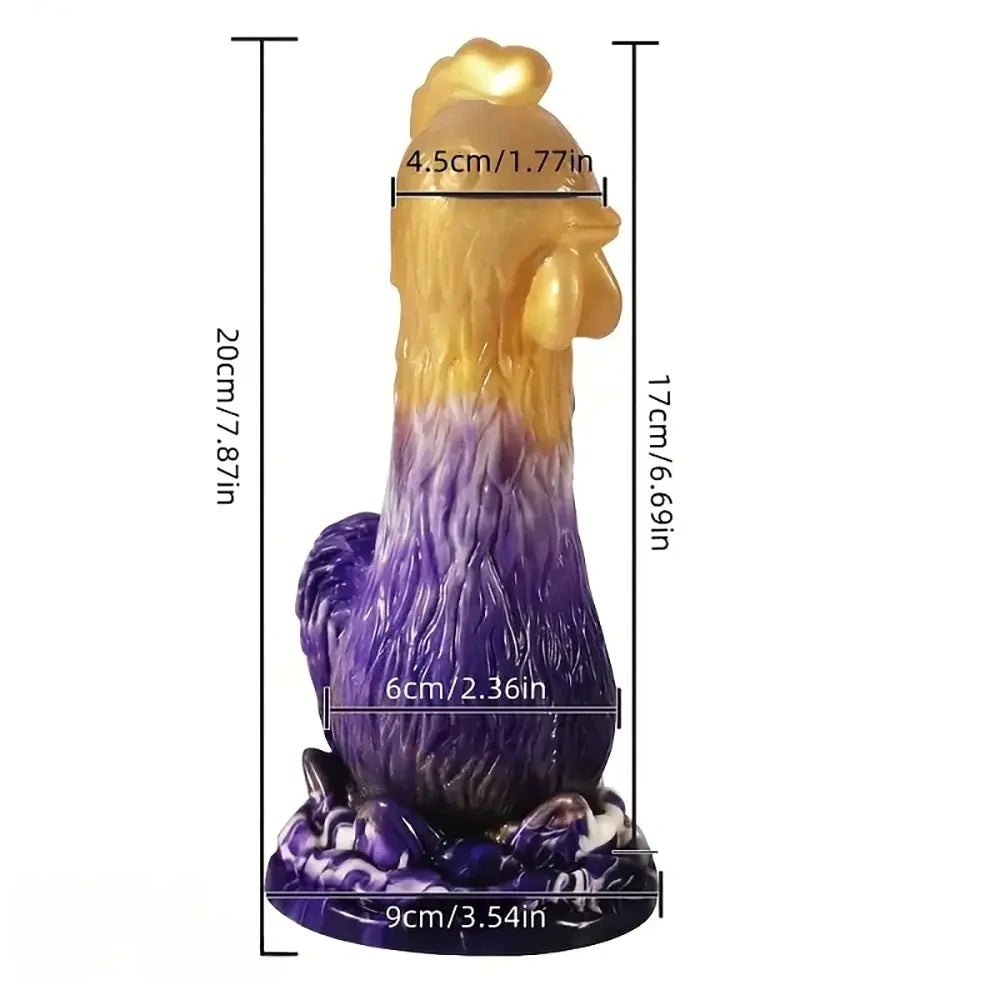Rooster Animal Dildo - Big Novelty Animal Dildo