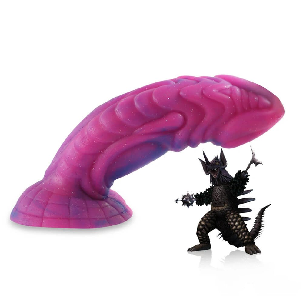 Rose Blue Fantasy Monster Dildo - Dragon Dildo