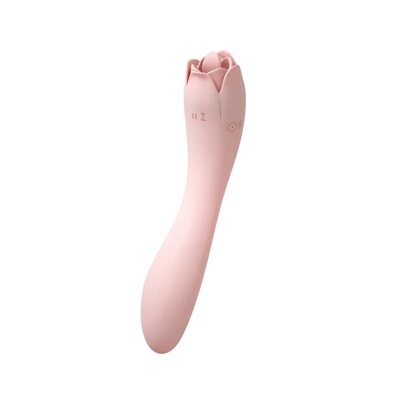 Rose Bud G-Spot Licking Vibrator - Clitoral Suction Vibrator