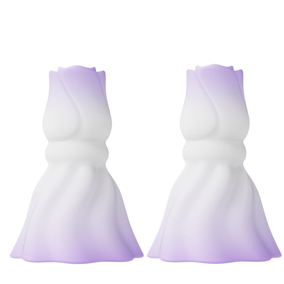 Rose Duo Nipple Vibrator & Clamp Set - Nipple Toys