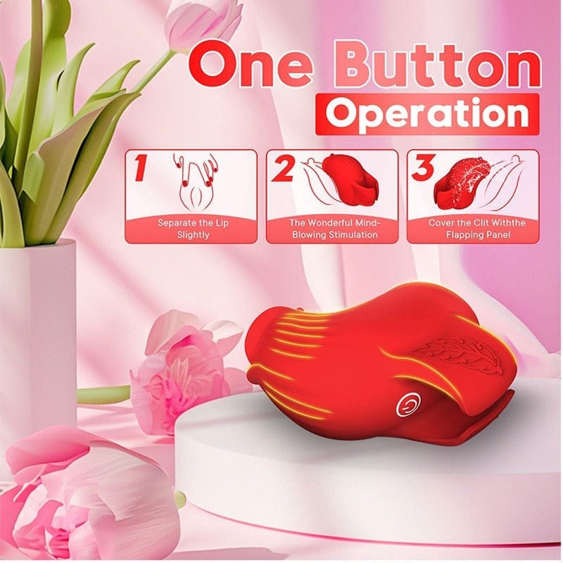 Rose Finger Vibrator - Wearable Clit Stimulator Toy