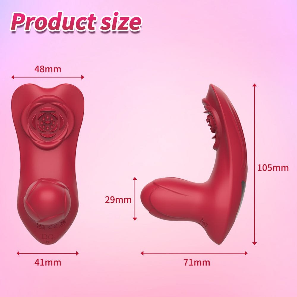 Rose G-Spot Rabbit Vibrator - Dual Stimulation Rose Vibrator