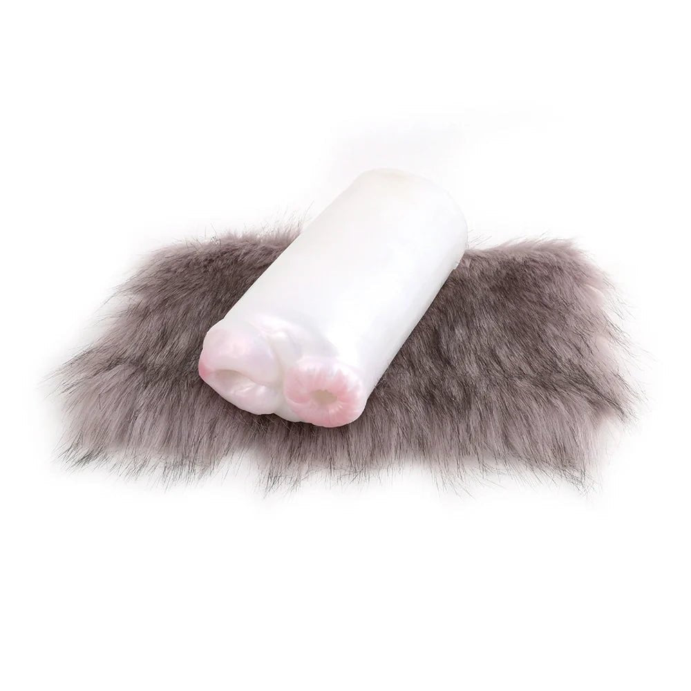 Rose Mauve Dual Entry Masturbator - Furry Male Masturbator
