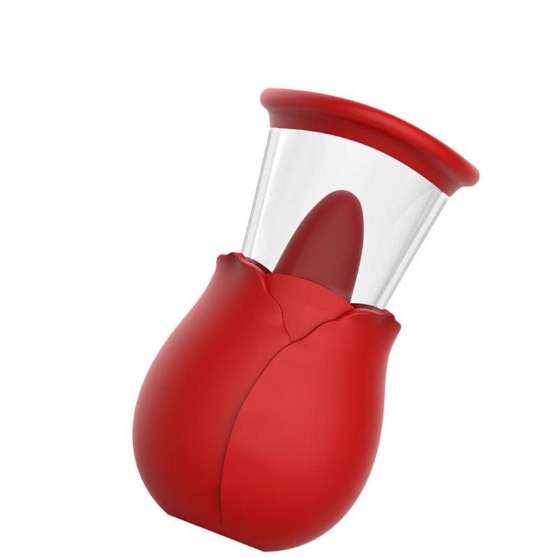 Rose Nipple Suction Vibrator - Nipple Suckers Toy