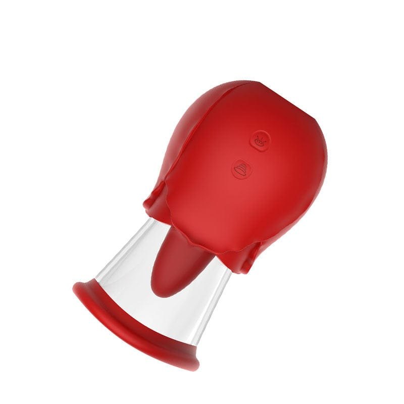 Rose Nipple Suction Vibrator - Nipple Suckers Toy