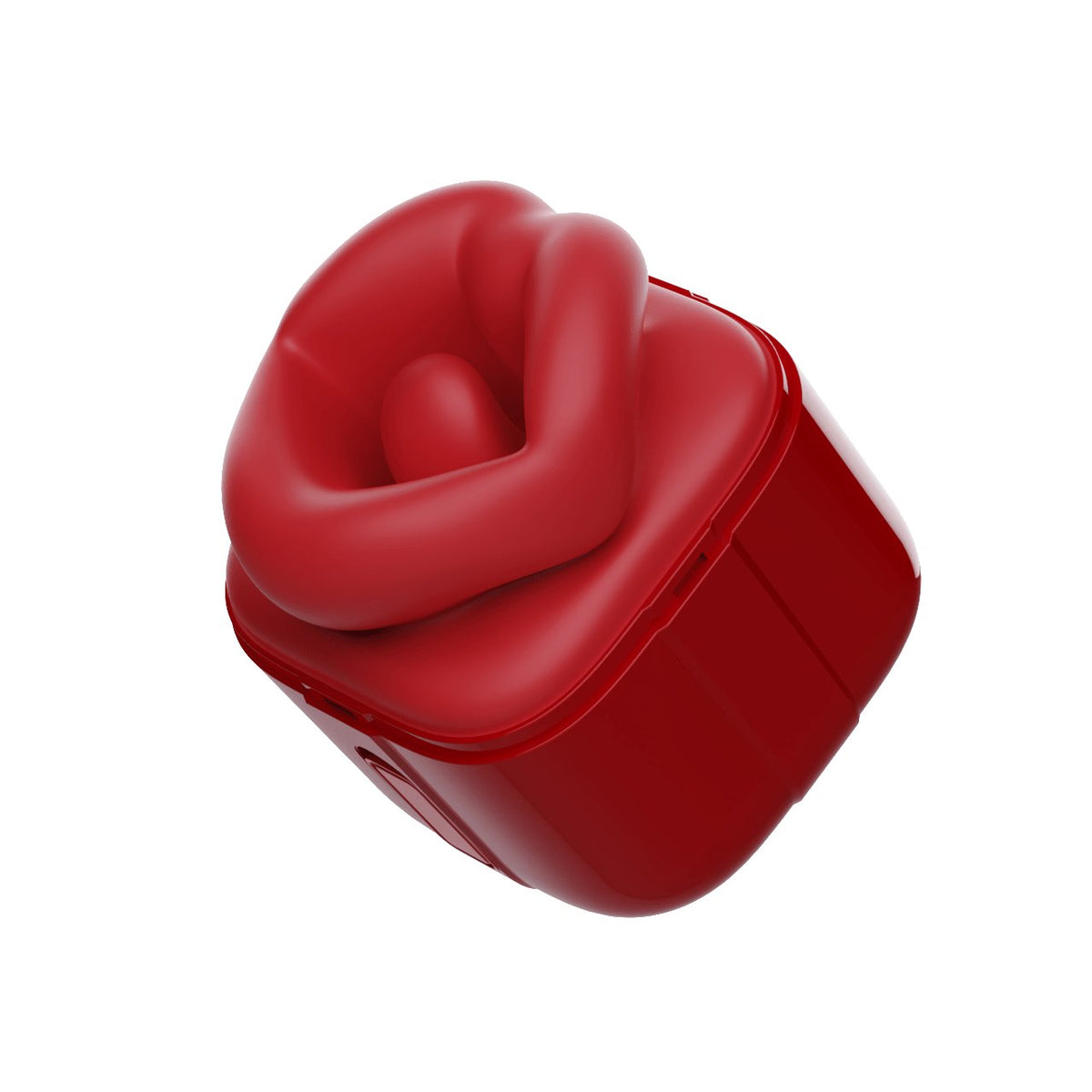 Rose Oral Suction Clitoral Vibrator - Tongue and Suction Toy