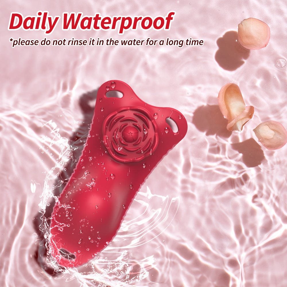 Rose Panty Vibrator with Remote - Wearable Riding Vibrator