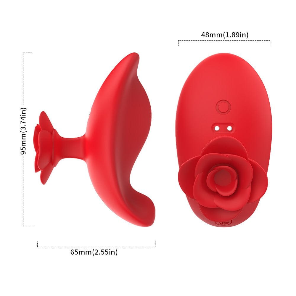 Rose Petal Finger Vibrator - Clitoral Stimulator Toy
