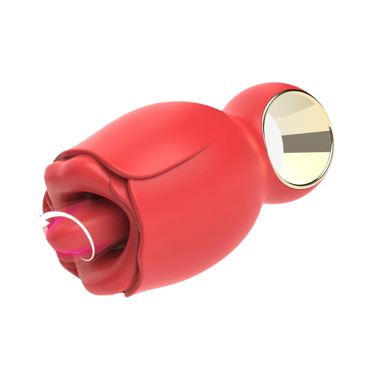 Rose Tongue Licking Vibrator - Rose Clit Stimulator Toy