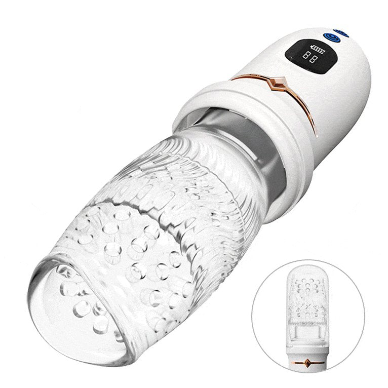 Rotating Thrusting Vibrating Stroker - Male Masturbator
