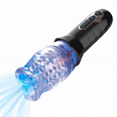 Rotating Vibrating Blowjob Masturbator - Male Masturbator Stroker