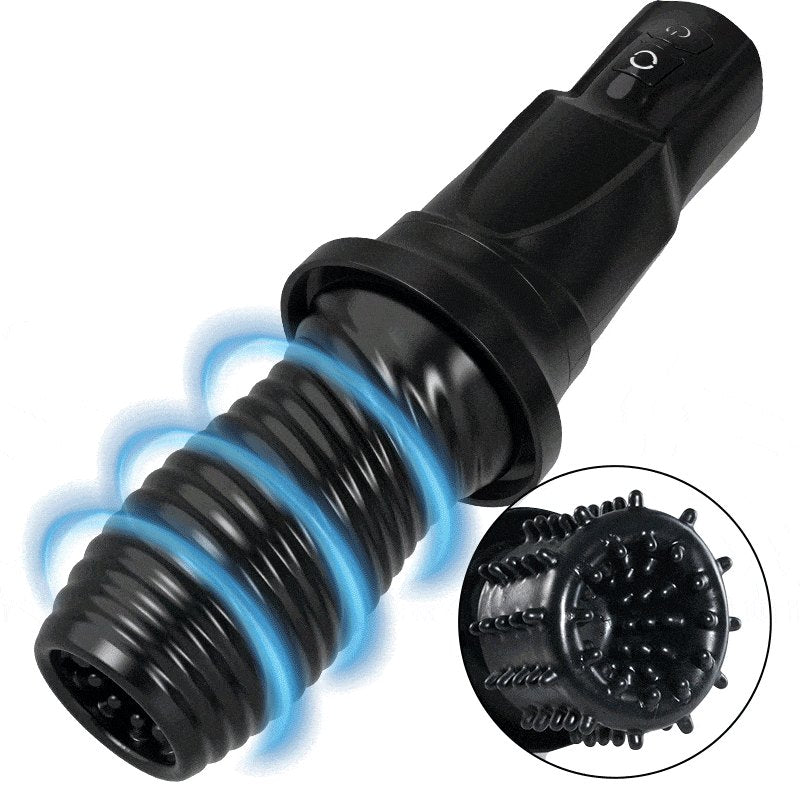 Rotating Vibrating Male Masturbator - Rotating Stroker Toy