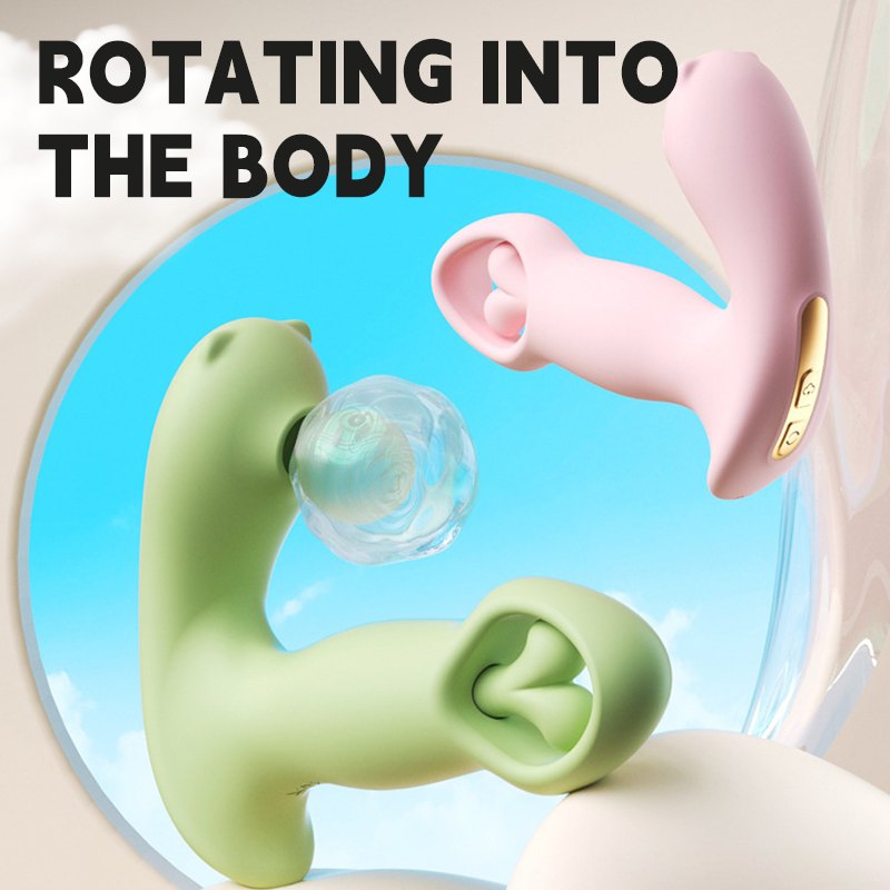 Rotating Wearable Clit & G-Spot Vibe - Hands-Free Wear