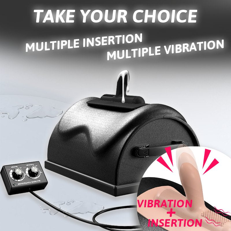 Saddle Chair Vibrating Sex Machine - Motorized Thrusting Toy