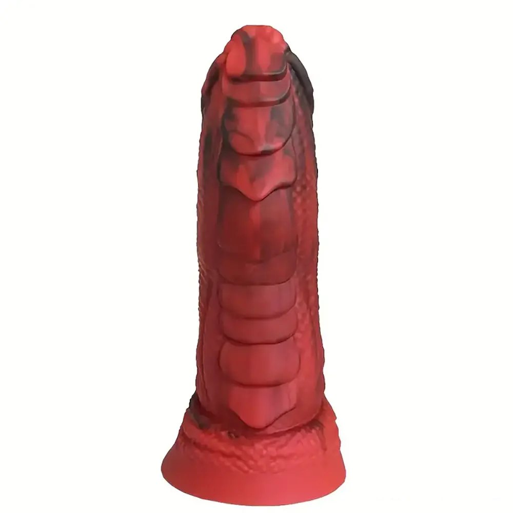 Scaled Carp Fantasy Dildo - Silicone Scaled Fantasy Dildo