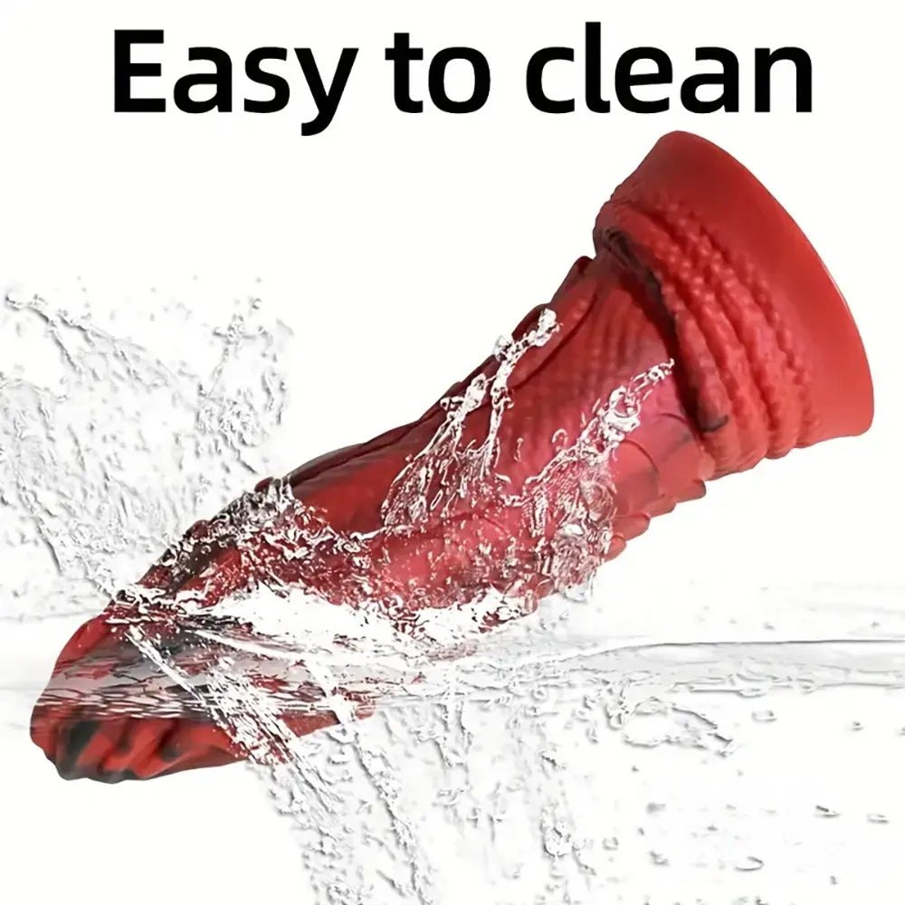 Scaled Carp Fantasy Dildo - Silicone Scaled Fantasy Dildo
