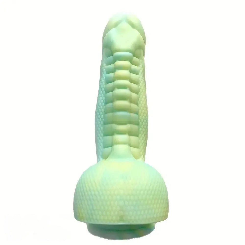 Scaled Dragon Fantasy Dildo - Silicone Dragon Dildo