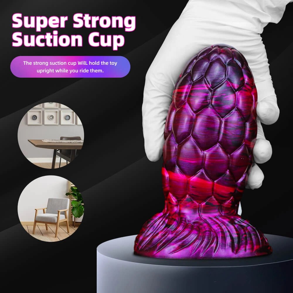 Scaled Grenade Anal Plug 6.18 inch - Anal Plug