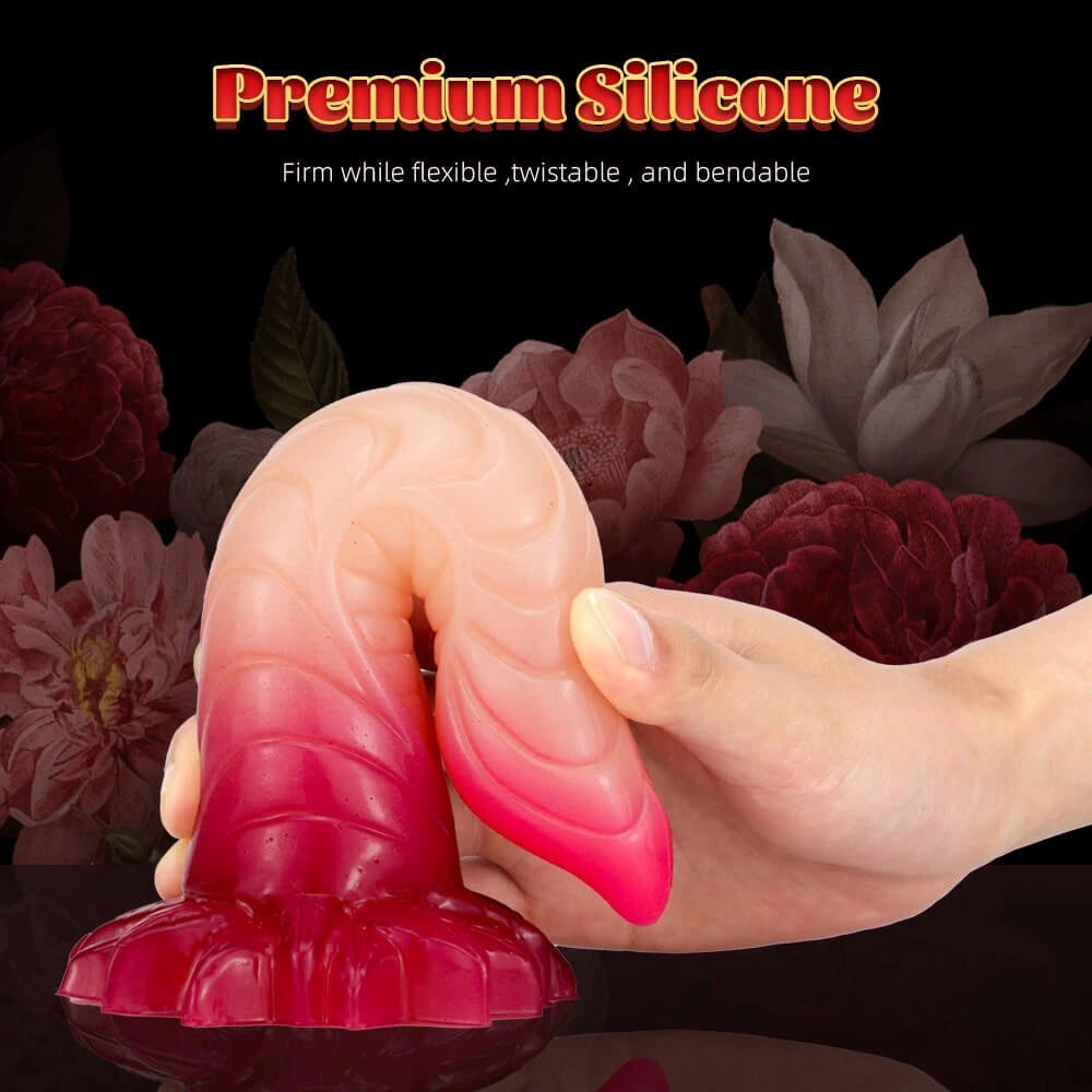 Scaled Ombre Fantasy Dildo - Dragon Style Fantasy Dildo