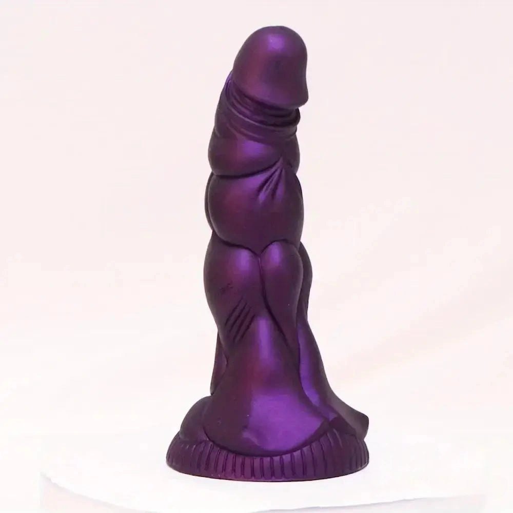 Scaled Purple Dragon Fantasy Dildo - scaled dragon fantasy dildo