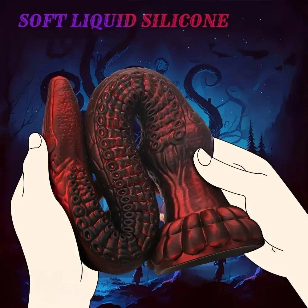 Scaled Serpent Fantasy Dildo - Silicone Dragon Dildo