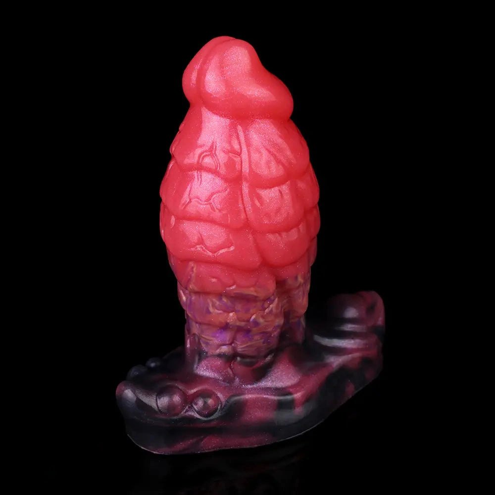 Segmented Fantasy Dildo 5.31 in - Silicone Monster Dildo
